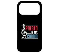 Custodia per iPhone 17 Pro Max Presto è il mio cardio divertente orchestra direttore d'orchestra Musica Maestro