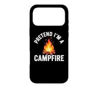 Custodia per iPhone 17 Pro Max Pretend I'm Campfire Camping Holiday Funny Halloween Costume