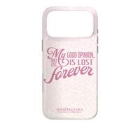 Custodia per iPhone 17 Pro Max Pride & Prejudice Mr. Darcy My Good Opinion Quote Script