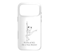 Custodia per iPhone 17 Pro Max Prima di tutto sono una pole dancer Frog Humor