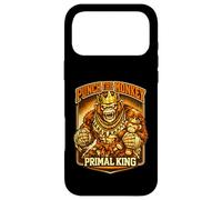 Custodia per iPhone 17 Pro Max Primal King Gorilla Punch The Monkey Ape Crown