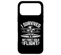 Custodia per iPhone 17 Pro Max Primo Volo Solista Aviazione My First Solo Flight Pilota