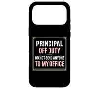 Custodia per iPhone 17 Pro Max Principal Off Duty Non inviare nessuno al mio ufficio