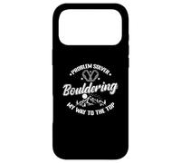 Custodia per iPhone 17 Pro Max Problem Solver Boulder la mia strada verso l'alto
