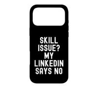 Custodia per iPhone 17 Pro Max problema di abilità il mio linkedin dice no Umorismo divertente e relabile