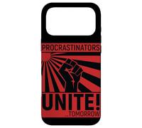 Custodia per iPhone 17 Pro Max Procrastinazione Scherzo divertente I procrastinatori si uniscono domani