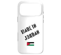Custodia per iPhone 17 Pro Max Prodotto in Giordania con bandiera divertente