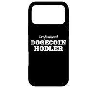 Custodia per iPhone 17 Pro Max Professional Dogecoin HODL Crypto Mining Doge Dank Meme Coin