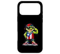 Custodia per iPhone 17 Pro Max Progetto grafico Ojo Watchful National Frog Puerto Rico Pride