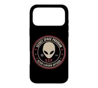 Custodia per iPhone 17 Pro Max Programma spaziale segreto/Ufficiale di collegamento con gli alieni Insignia
