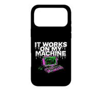 Custodia per iPhone 17 Pro Max Programmer Coder It Works On My Machine
