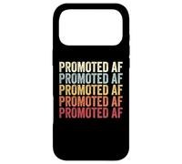 Custodia per iPhone 17 Pro Max Promoted AF New Dad Promotion Grandpa Funny Dad Aunt Uncle