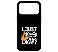 Custodia per iPhone 17 Pro Max Proprio come Sax Saxophone Orchestra Jazz Band