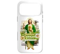 Custodia per iPhone 17 Pro Max Protegido siempre por San Judas Tadeo, mi protector divino.