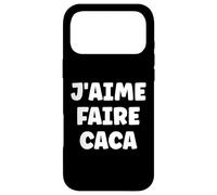 Custodia per iPhone 17 Pro Max Prout Citation simple homme humour j'aime faire caca