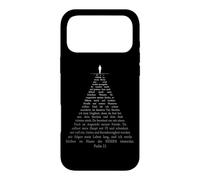 Custodia per iPhone 17 Pro Max Psalms 23 Though I Walk Through The Valley - German Bible