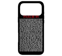 Custodia per iPhone 17 Pro Max Psalms 91 Full KJV Bible Verse Protection & Safety Blessing