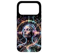 Custodia per iPhone 17 Pro Max Psichedelico Trance Rave Arte Colorata