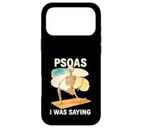 Custodia per iPhone 17 Pro Max Psoas I Was Saying Anatomy Pun Stretching Skeleton
