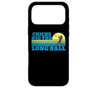 Custodia per iPhone 17 Pro Max pulcini scavare il lungo palla baseball tramonto