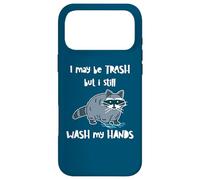 Custodia per iPhone 17 Pro Max Può essere un panda spazzatura ma mi lavo ancora le mani divertente procione