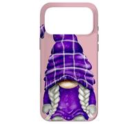 Custodia per iPhone 17 Pro Max Purple Gnome Spring Aesthetic For Women And Summer Lavender