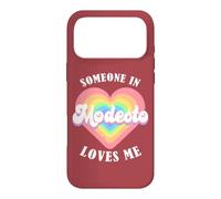 Custodia per iPhone 17 Pro Max Qualcuno a Modesto mi ama City Heart