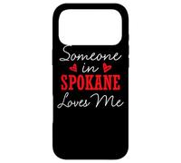 Custodia per iPhone 17 Pro Max Qualcuno a Spokane mi ama coppia di relazioni Washington