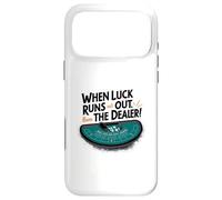 Custodia per iPhone 17 Pro Max Quando la fortuna si esaurisce, incolpa l'arte umoristica del commerciante