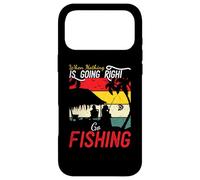 Custodia per iPhone 17 Pro Max Quando niente sta andando bene andare a pescare divertente pescatore Fisher