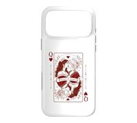 Custodia per iPhone 17 Pro Max Queen Hearts Orgoglio Lesbico | Romance Gothic LGBTQ