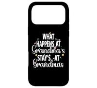 Custodia per iPhone 17 Pro Max Quello Che Succede Dalla Nonna Rimane Dalla Nonna