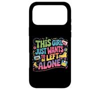 Custodia per iPhone 17 Pro Max Questa ragazza vuole solo essere lasciata in pace