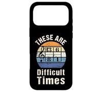 Custodia per iPhone 17 Pro Max Questi sono tempi difficili amanti della musica