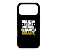 Custodia per iPhone 17 Pro Max Questo è il mio costume umano I'm Really a Giraffe