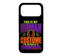 Custodia per iPhone 17 Pro Max Questo è il mio costume umano Sono davvero un demone
