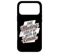 Custodia per iPhone 17 Pro Max Questo incontro avrebbe potuto essere un'e-mail