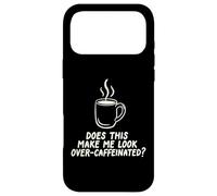 Custodia per iPhone 17 Pro Max Questo mi fa guardare oltre Caffeinated Coffee Barista
