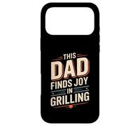 Custodia per iPhone 17 Pro Max Questo papà trova gioia in Grilling Barbecue King