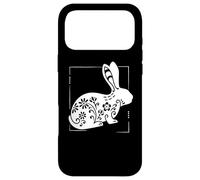 Custodia per iPhone 17 Pro Max Rabbit Floral Mandala For Bunny Lovers Women Girl