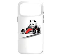 Custodia per iPhone 17 Pro Max Race Car Panda Awesome Drifting Animal Tee And Gear Presents