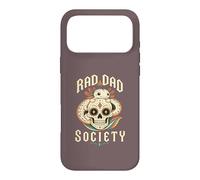 Custodia per iPhone 17 Pro Max Rad Axolotl Dad Skull Head Society Funny Anfibio