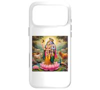 Custodia per iPhone 17 Pro Max Radha e Krishna Amore