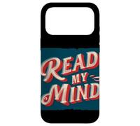Custodia per iPhone 17 Pro Max Raffreddare Leggi la mia Mente Discorso Emblema