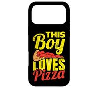 Custodia per iPhone 17 Pro Max Ragazzo che ama la pizza Fattorino Pizzeria