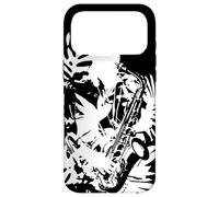 Custodia per iPhone 17 Pro Max Ragazzo sassofono Cartoon Marching Band