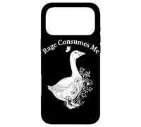 Custodia per iPhone 17 Pro Max Rage Consumes Me Goose Sarcastico Detto Divertente Oca Amante