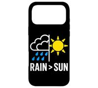 Custodia per iPhone 17 Pro Max Rain Over Sun Amante Pioggia Accogliente