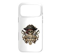 Custodia per iPhone 17 Pro Max Raise Hell & Set Sail Pirate Skull - Avventura nautica