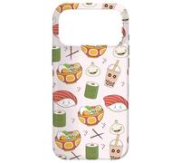 Custodia per iPhone 17 Pro Max Ramen Bowl Sushi Boba Noodle Kawaii Japanese Food Cute